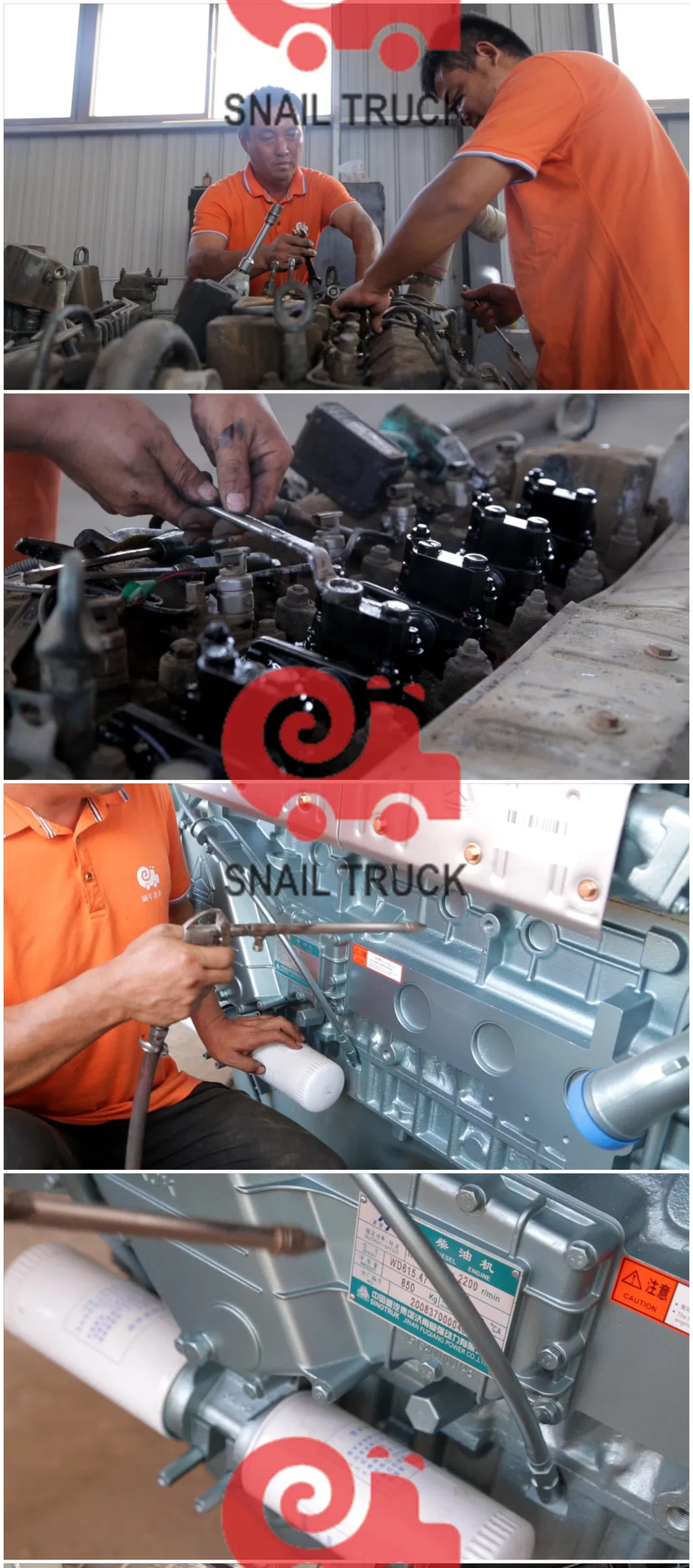 Used Sinotruk 10 Tires 6X4 A7 CNG Tractor Truck 371/375/420HP HOWO Truck Tractor Head Price