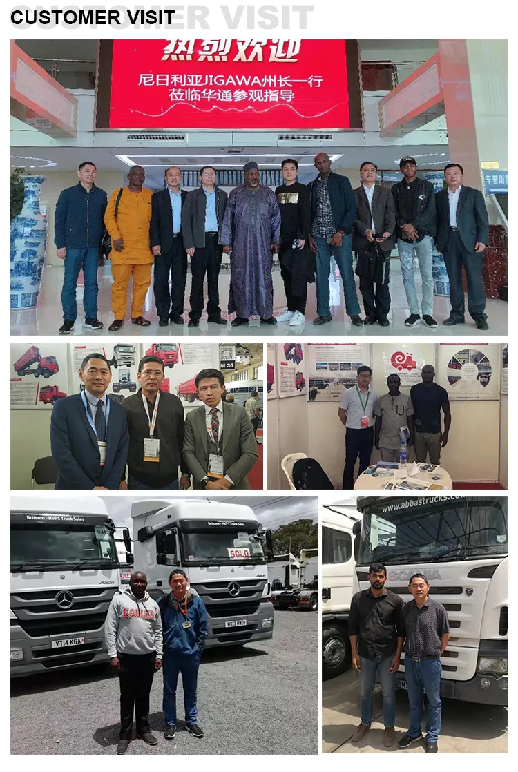 Used Sinotruk 10 Tires 6X4 A7 CNG Tractor Truck 371/375/420HP HOWO Truck Tractor Head Price