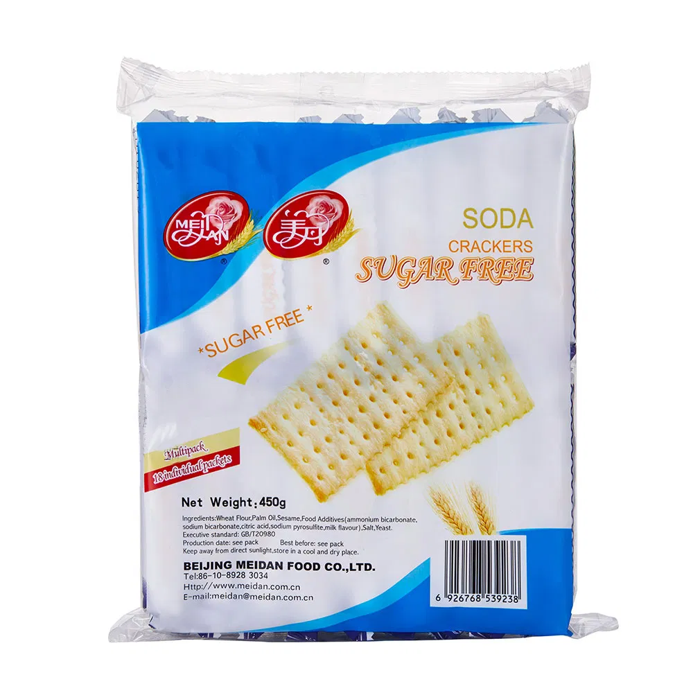 350g Soda Cracker Sweet Crispy Original Flavor Butter Cracker