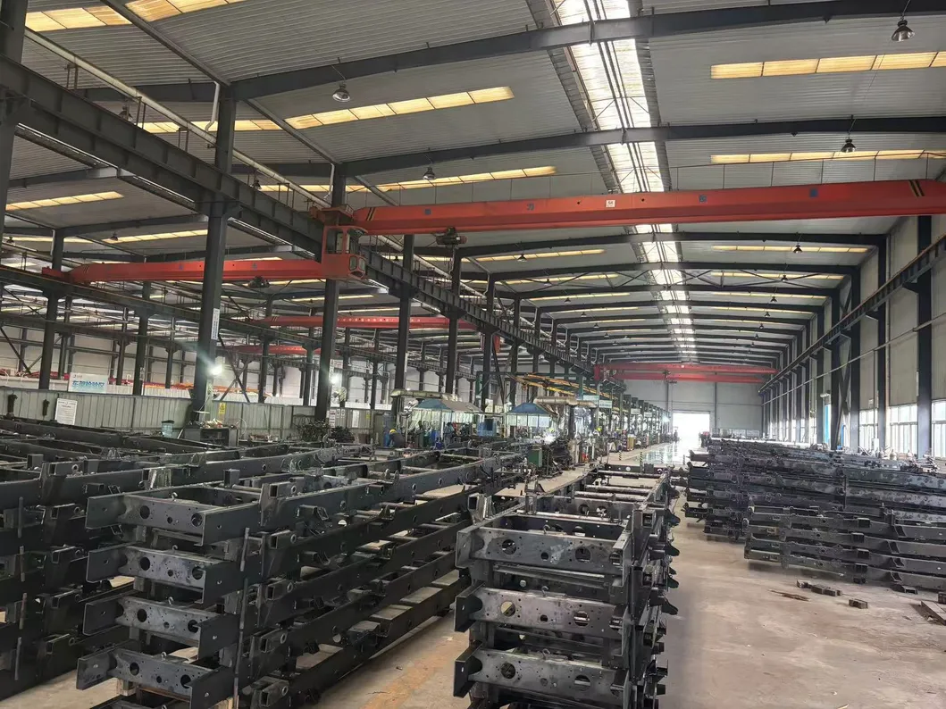 Reliable Skeletal Truck Trailer with 140mm Beam Height for Automotive Use