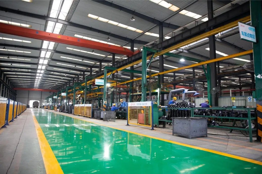 Reliable Skeletal Truck Trailer with 140mm Beam Height for Automotive Use