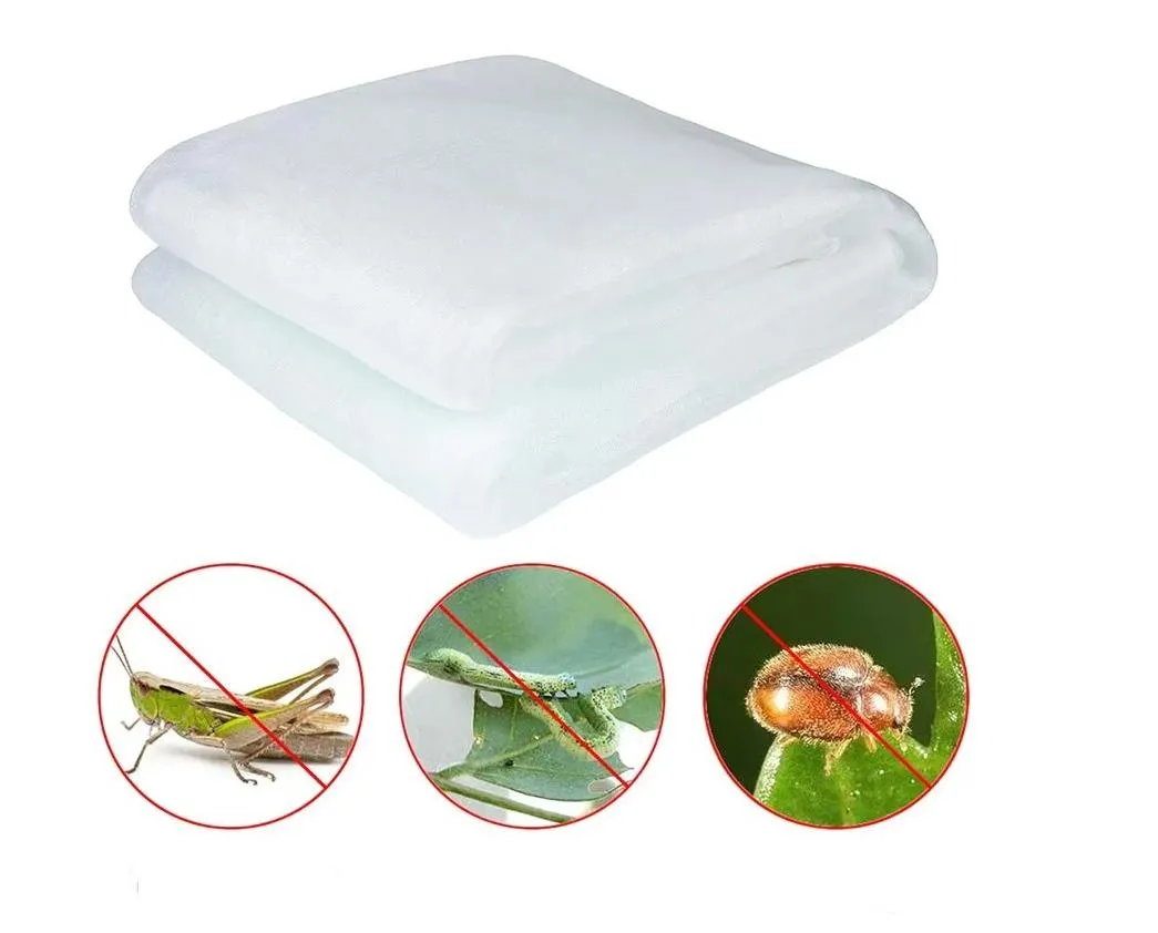 4X50m 100gsn Mesh 60 Anti-Insect Net Mesh Insect Netting for Vegetable Gardens