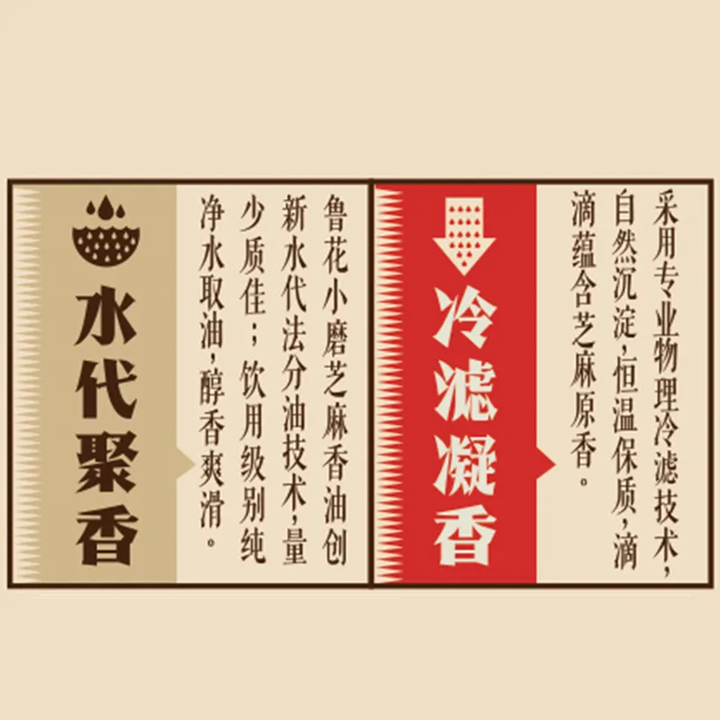 Luhua Small Mill Sesame Oil 350ml