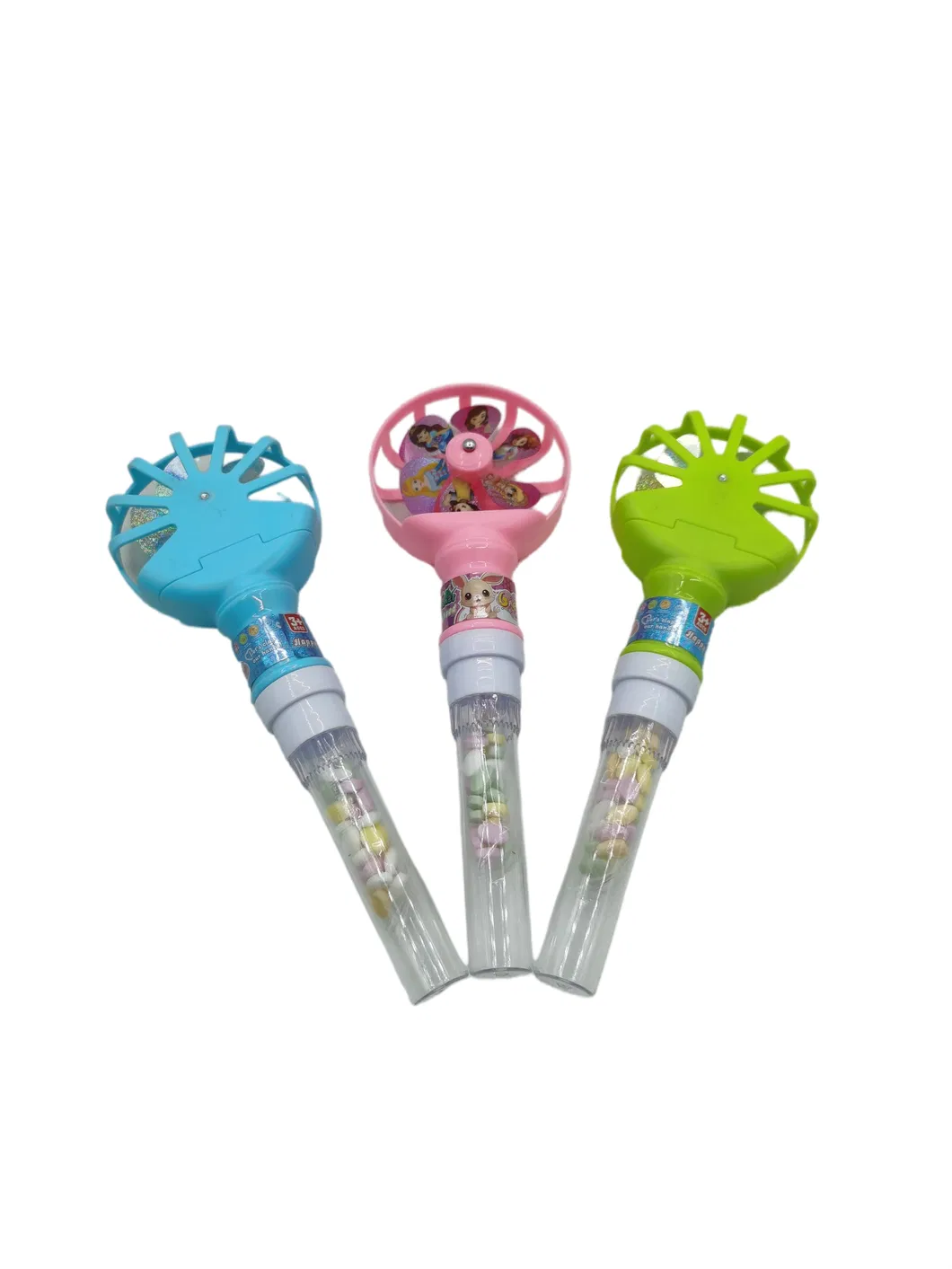 Summer Winmill Fan with Candy Toy Chilren Fan Candy Toy Kids Summer Fan Candy Toy