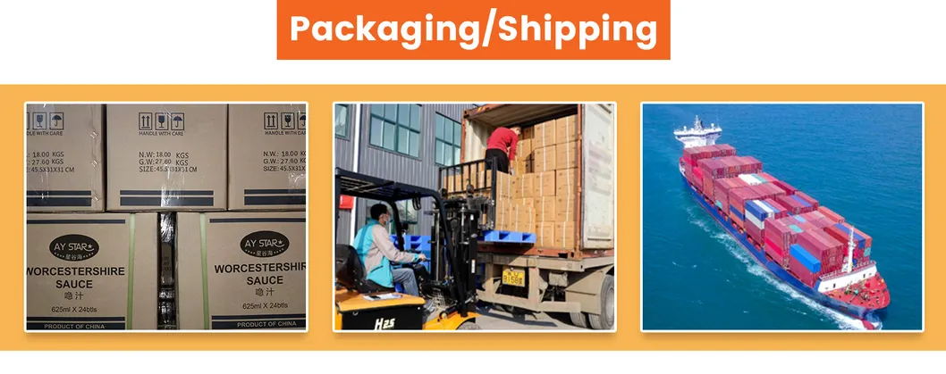 China Manufacturer Private Label Wholesale Spicy Worcestershire Sauce