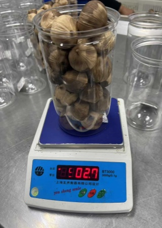 Wholesale Price Export 500g Canned Fermented Solo Clove Black Garlic