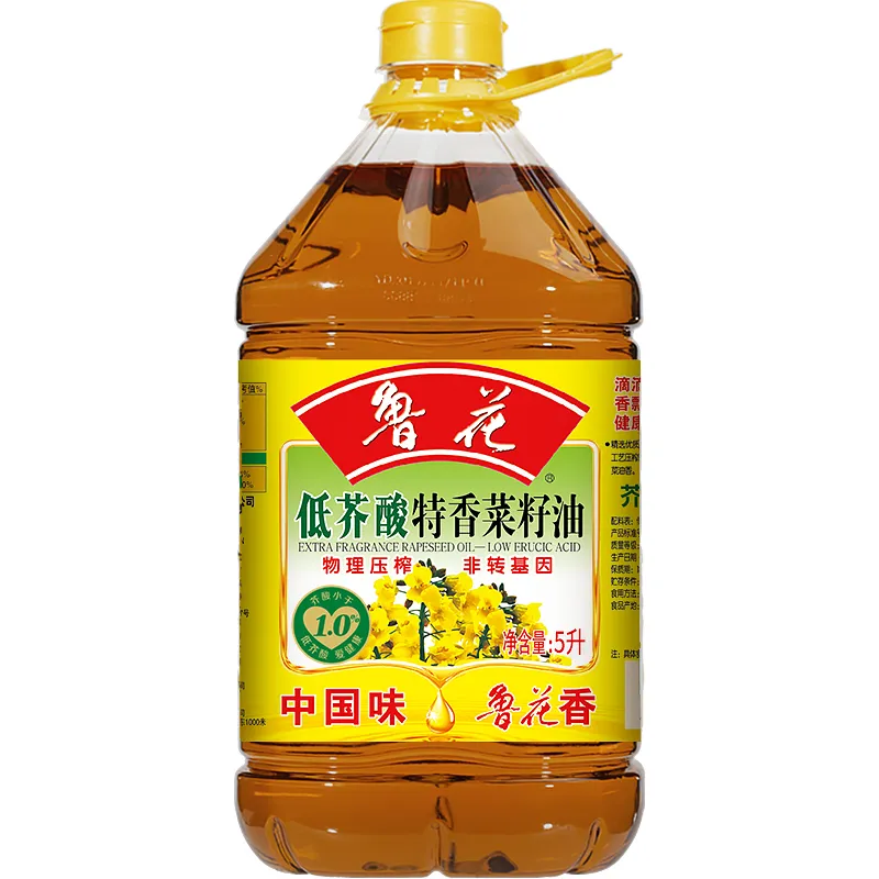 Luhua Low Erucic Acid Premium Fragrant Rapeseed Oil 5L
