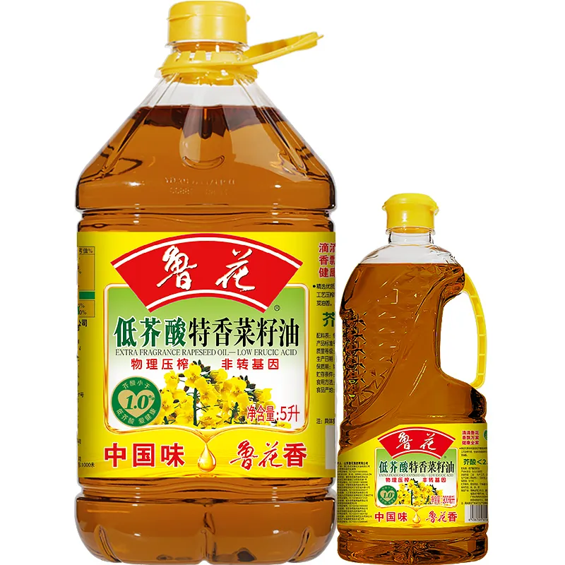 Luhua Low Erucic Acid Premium Fragrant Rapeseed Oil 5L