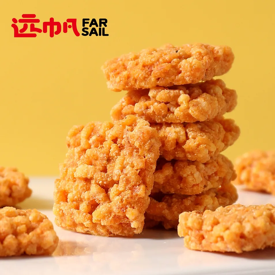 Flavorful Glutinous Rice Crispy Rice Snacks Food