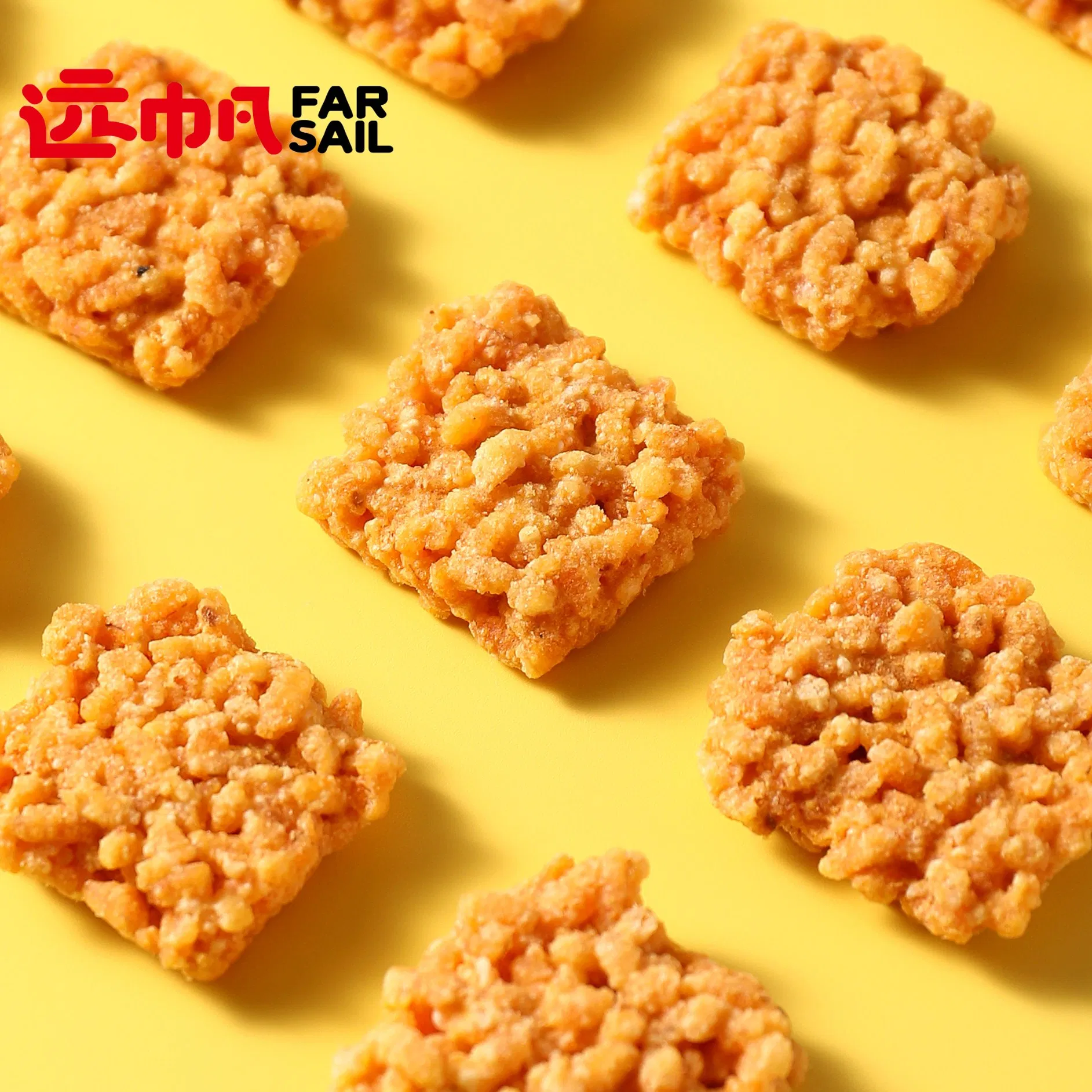 Flavorful Glutinous Rice Crispy Rice Snacks Food