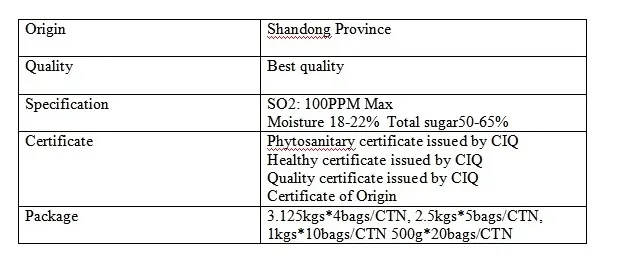 New Crop Dried Apple Ring with Ce