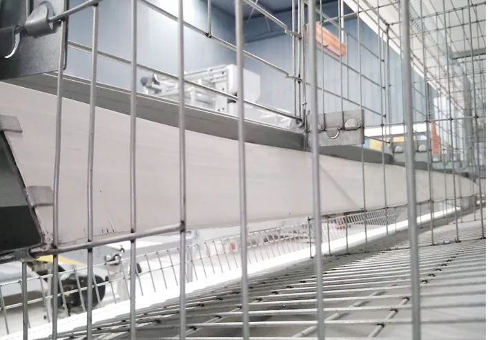 New Design Chicken Poultry Layer Farm a Type Cage with 275g Zinc Hot Dipped Galvanized Magnesium-Zinc Plated Wire Automated Trolley Feed