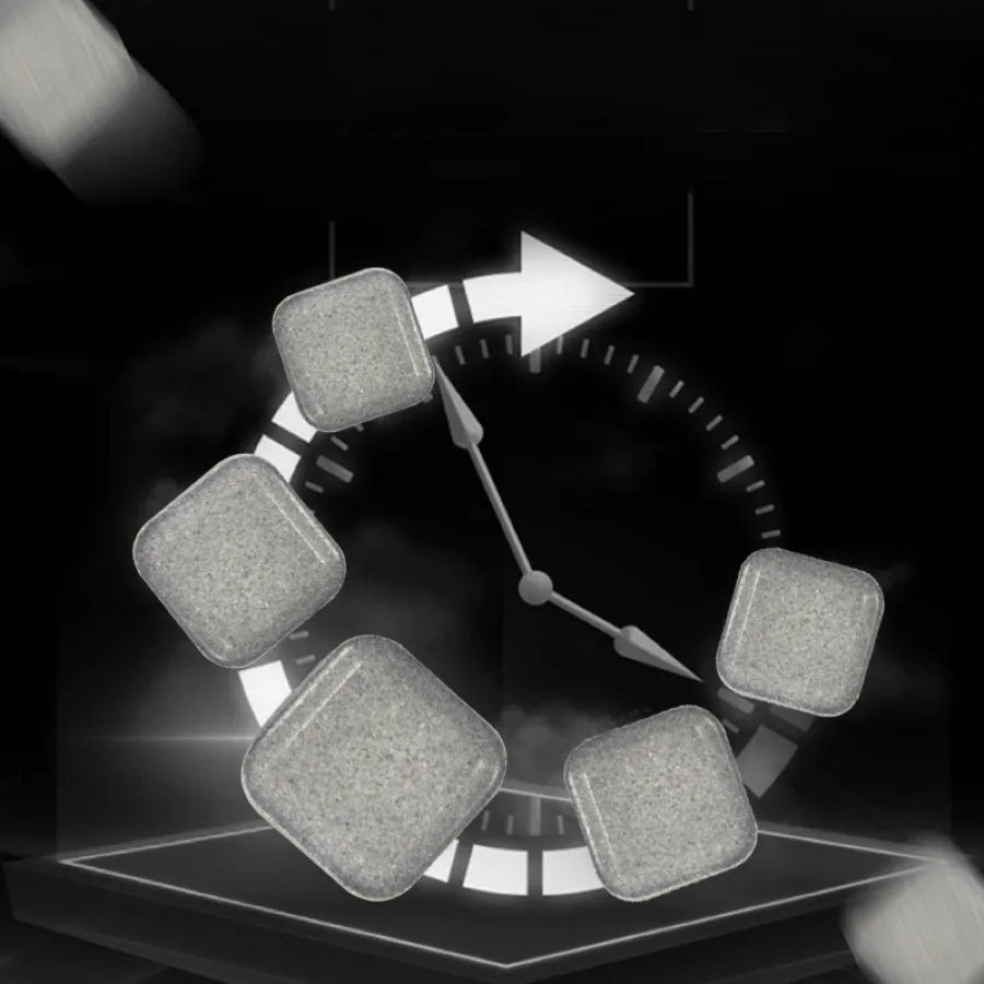 China Manufacturers Portable Coconut Charcoal Tablet Hard Compressed Candy