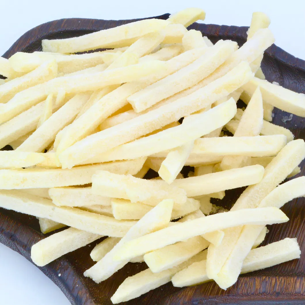 Halal Crispy Golden Crunchy Tasty Multiple Size OEM Fast Cooking Delicious Perfect Bulk Sale IQF Frozen French Fries
