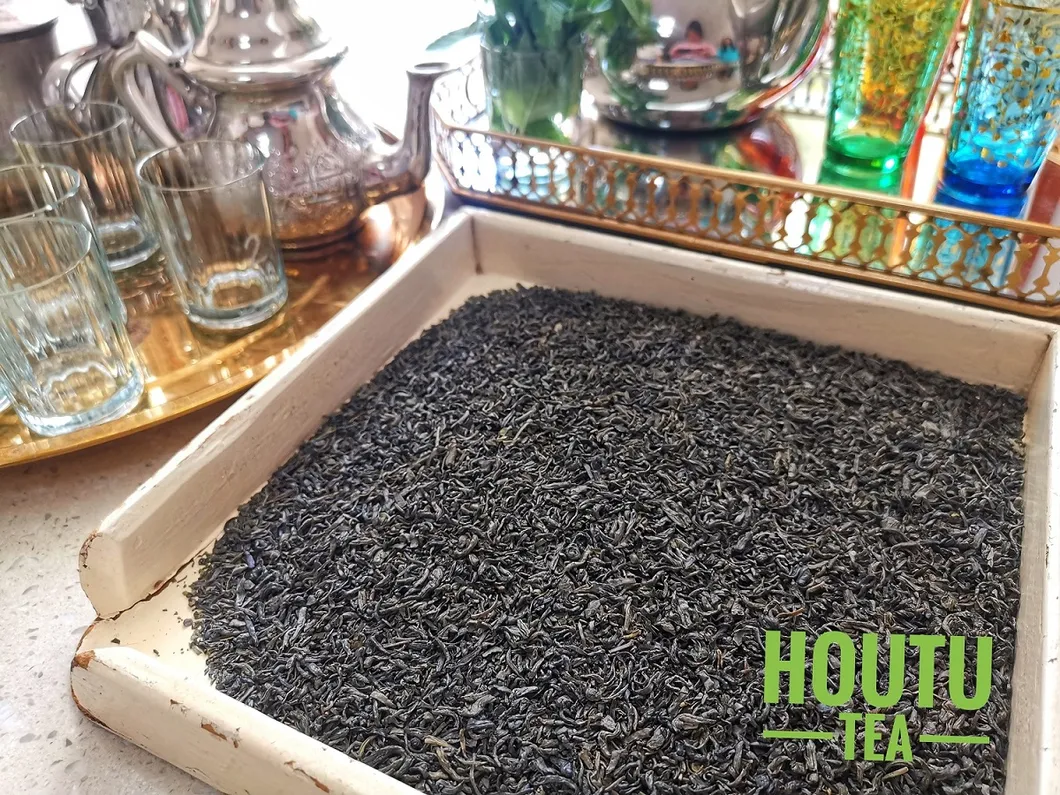 China Green Tea Chunmee Tea 41022 for Morocco with Factory Source Manufacturer