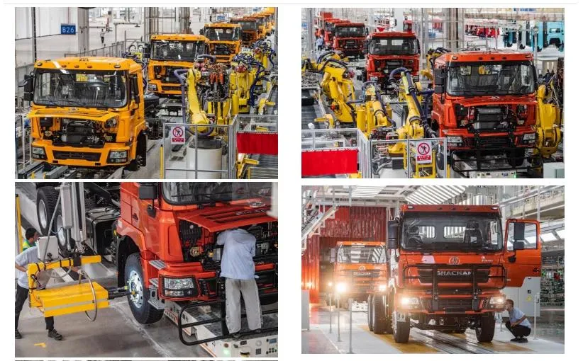 Shacman Delong F3000 Heavy-Duty 6*4 375HP Tractor Truck Head Semi Trailer Head