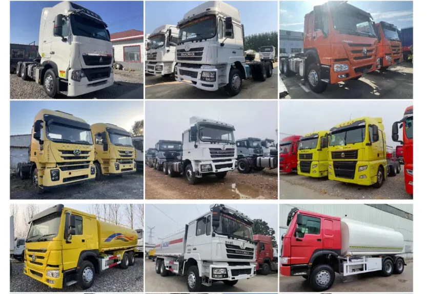 Shacman Delong F3000 Heavy-Duty 6*4 375HP Tractor Truck Head Semi Trailer Head