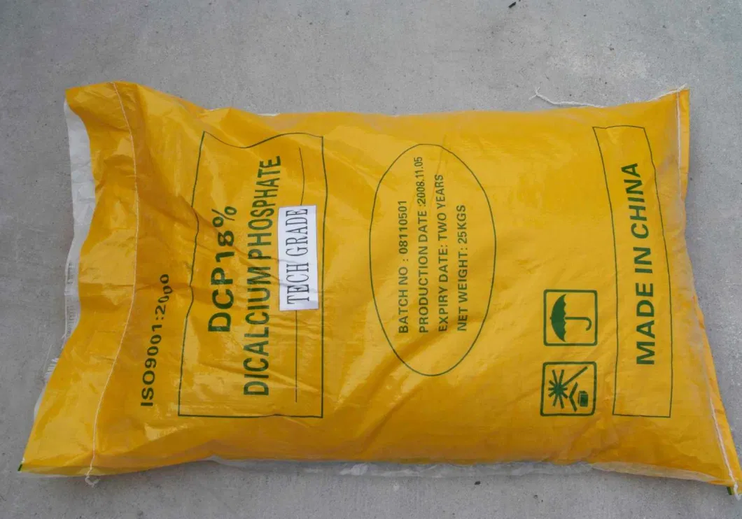 Promote Growth of Animal Feed Grade 18% DCP (DICALCIUM PHOSPHATE)