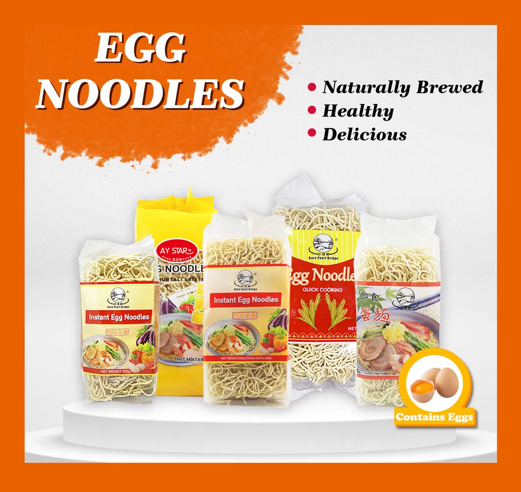 Gourmet Low Fat Instant Egg Noodles for Easy Meal Prep