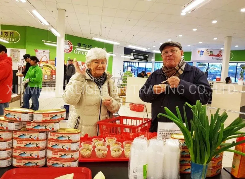 Cats Food Canned Dace Fish with Beans