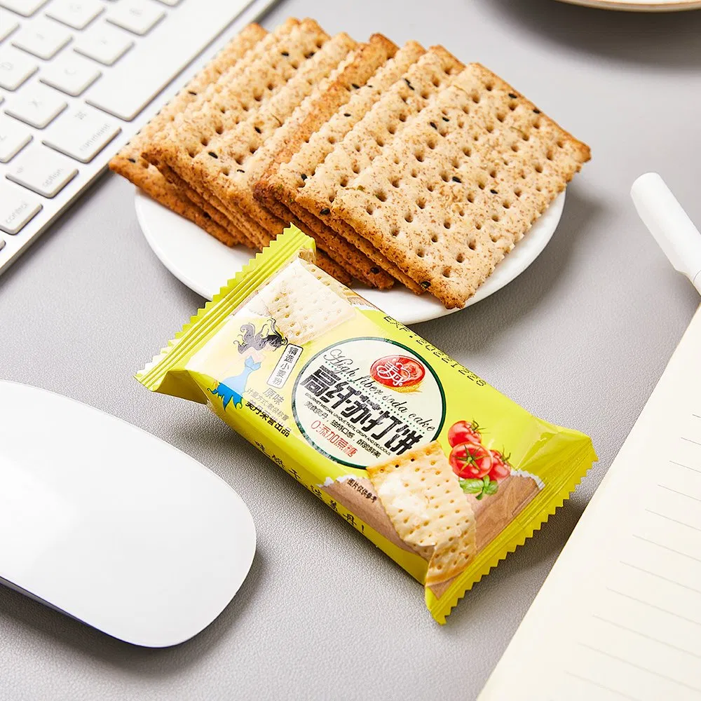 Professional Supply High Fiber Soda Cracker Rye Soda Cracker Biscuit Manufacturer