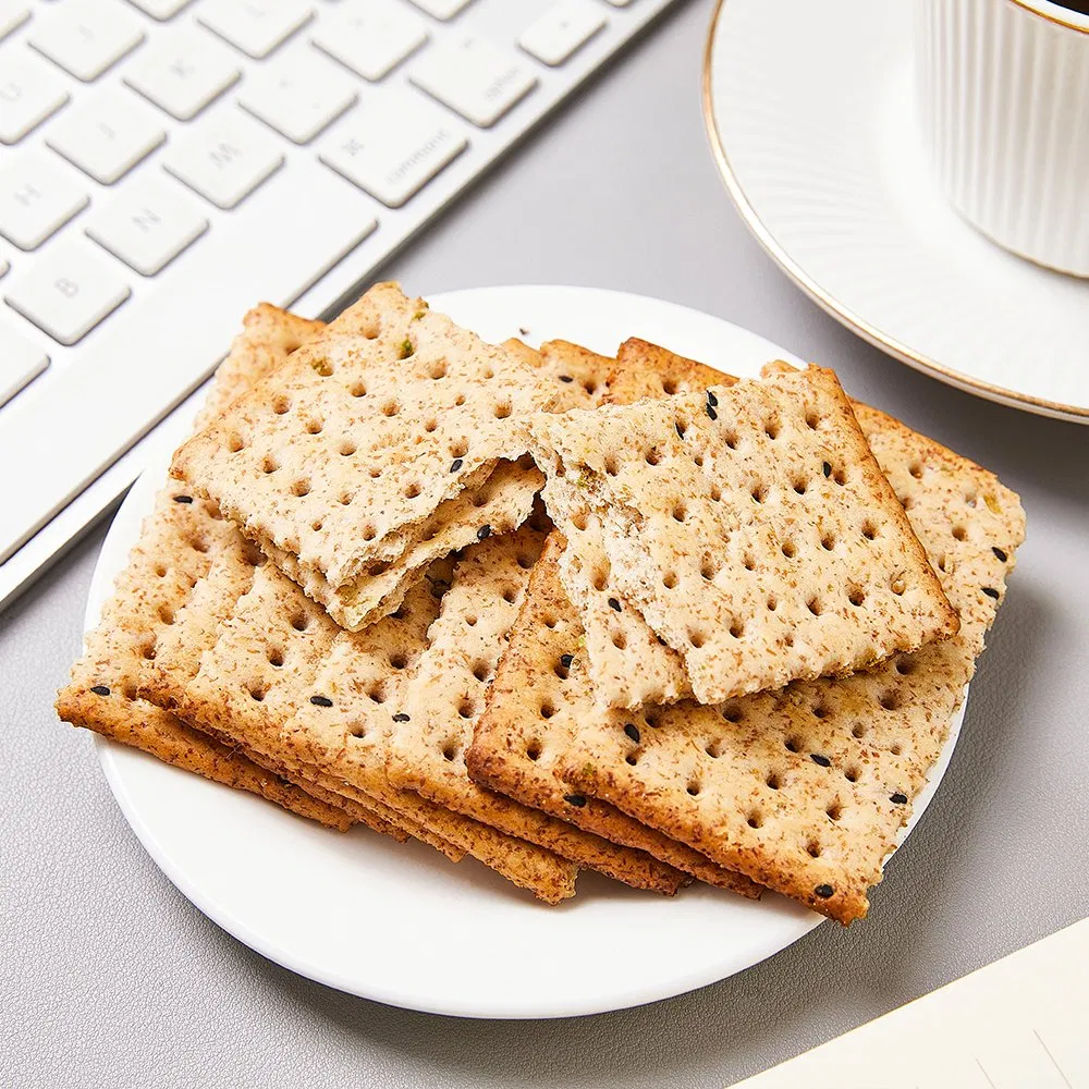 Professional Supply High Fiber Soda Cracker Rye Soda Cracker Biscuit Manufacturer
