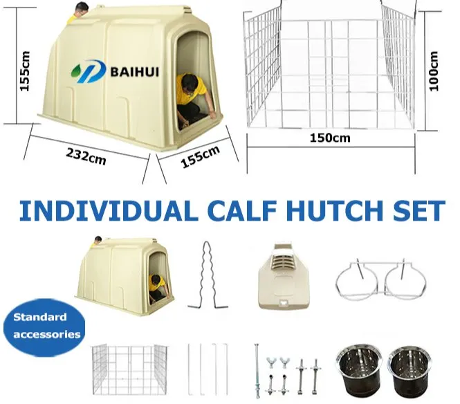 Boost Survival Rates by 90% Disease Proof Solutions Calf Hutch for Australia