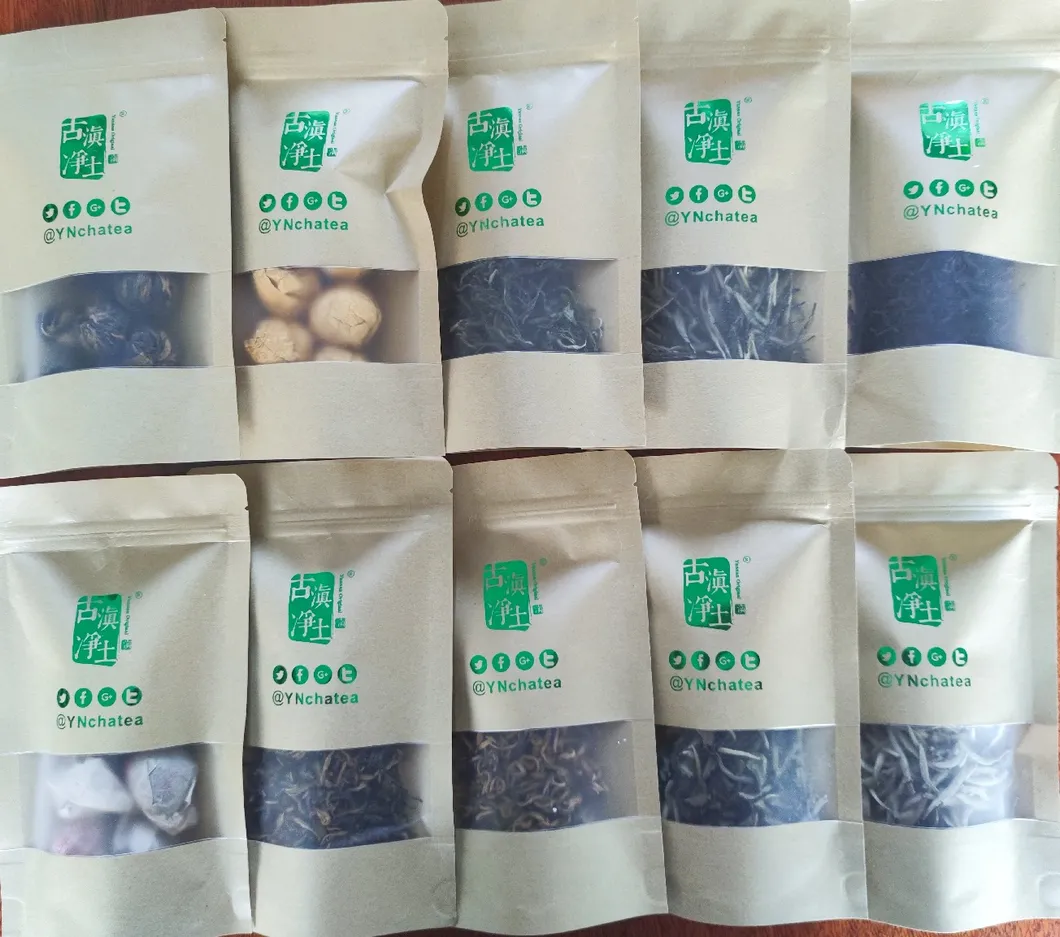 Bulk Loose #3 Health Piao Xue Twisted Jasmine Scented Green Tea