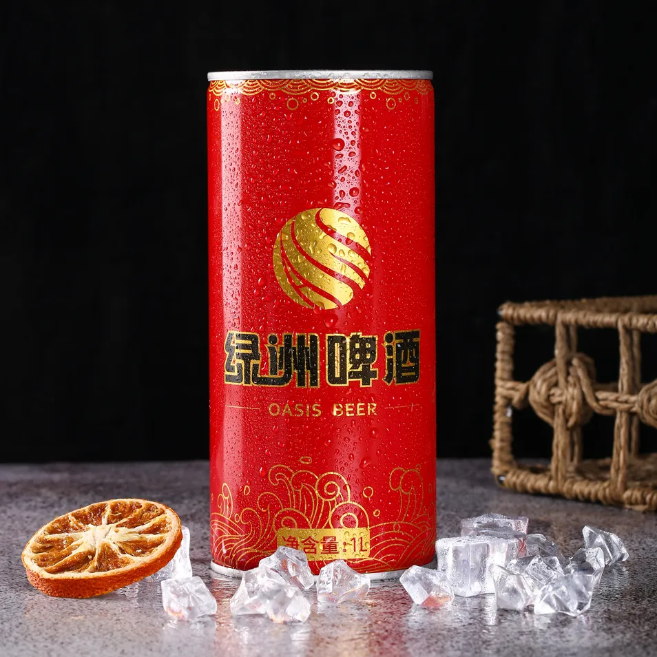 Top Quality Hot Selling Wholesale Chinese Traditional Beer Oasis Red Gift Box Packaged Craft Beer 1L * 4