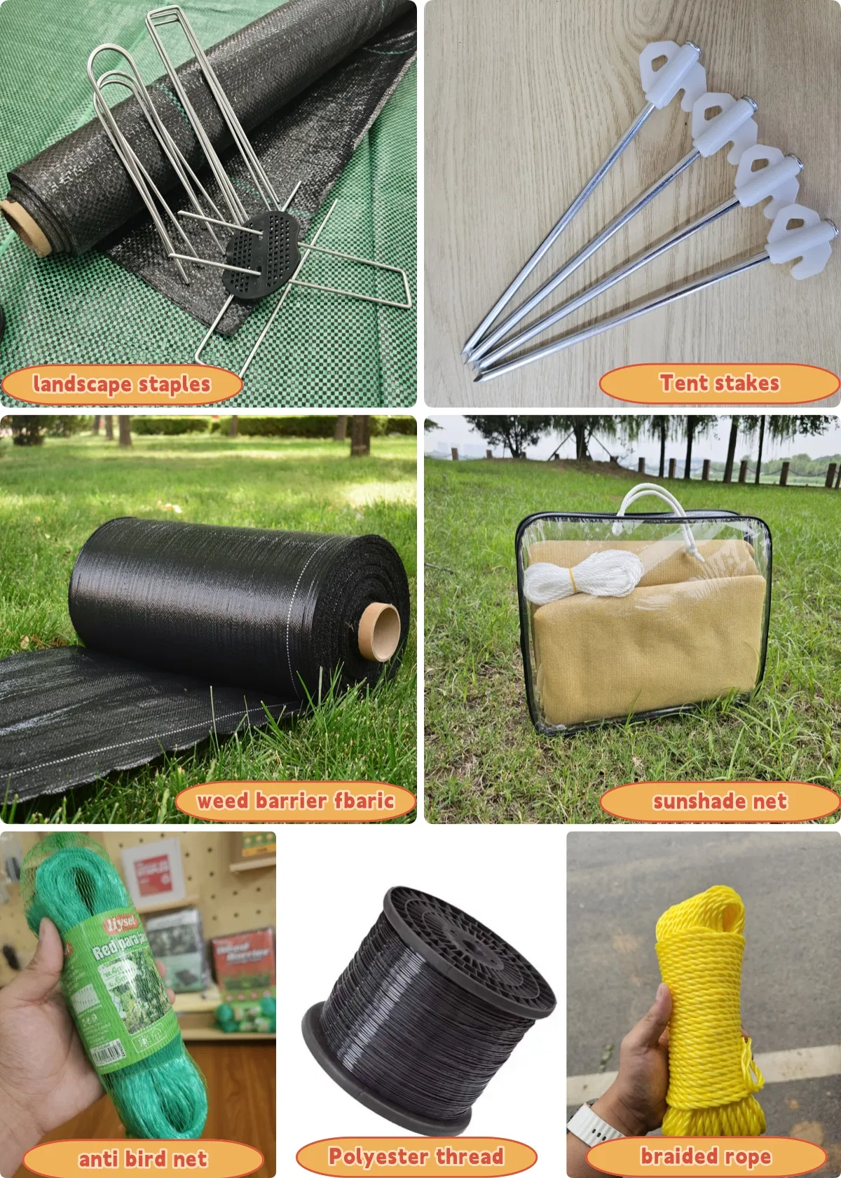 Agriculture Polyester Wire Vineyard Mesh