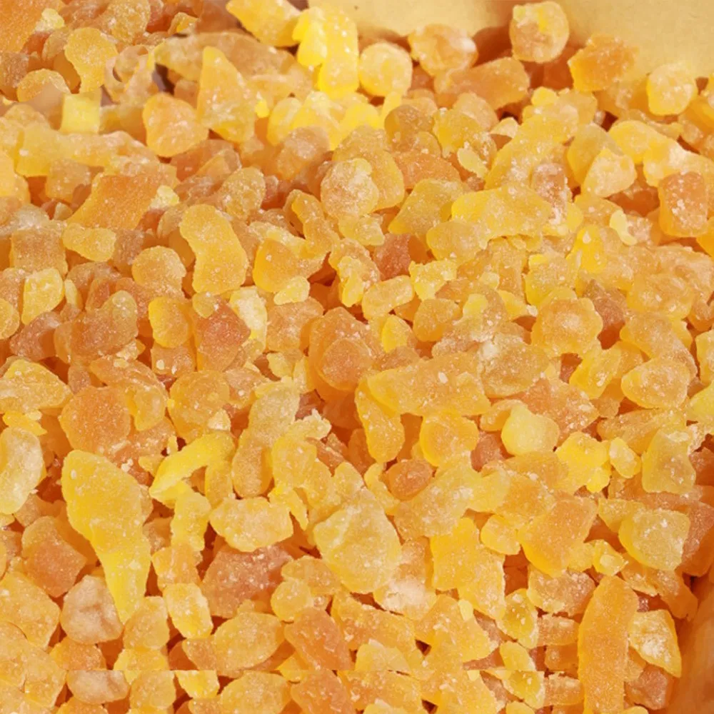 High Quality Dried Peach Dice Candied Yellow Peach Granules Dired Fruit Baking Fruit Tea