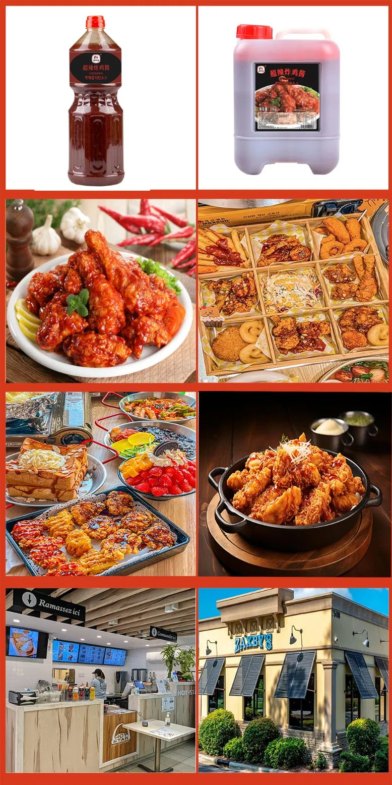 Halal Gread Korean Supper Spicy Fried Chicken Sauce
