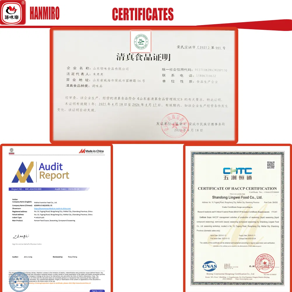 Halal Gread Korean Supper Spicy Fried Chicken Sauce