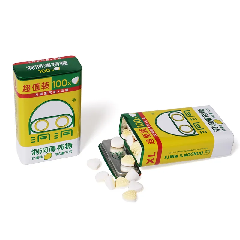 70g Sugar Free Mints Candy in Tower Tin for Convenience Store