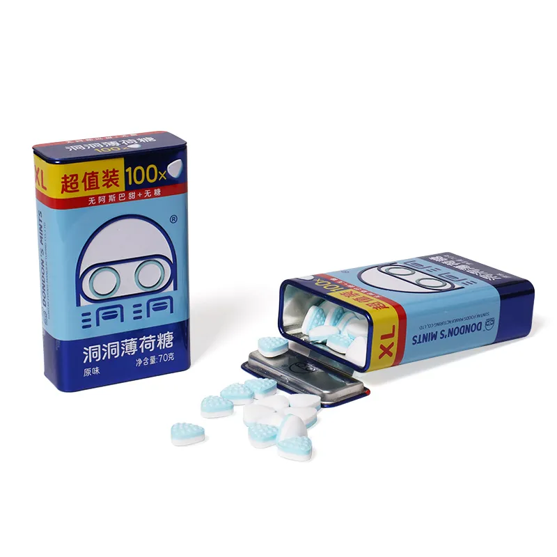 70g Sugar Free Mints Candy in Tower Tin for Convenience Store