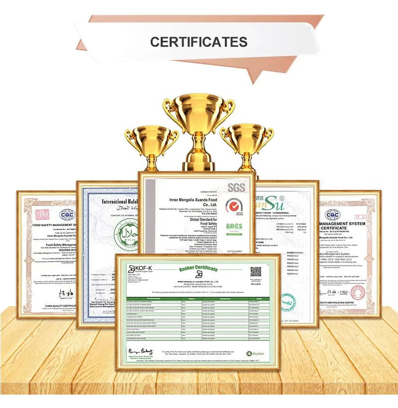 Wholesales High Quality Material Pumpkin Kernels From China