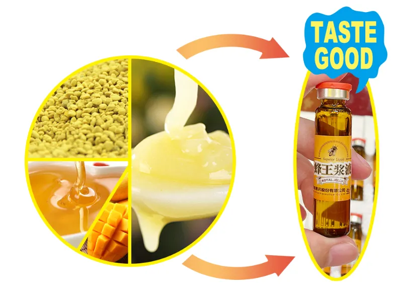 Beehall Royal Jelly Factory Good Quality Natural Bulk Royal Jelly Oral Liquid