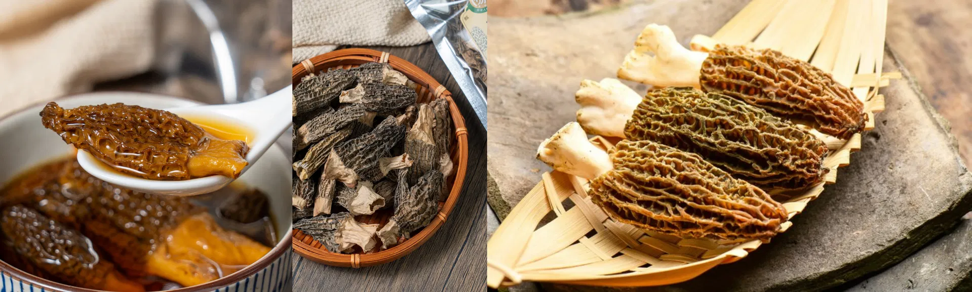 Premium Cultivated Dried Morel Mushroom, No Sulfur Added