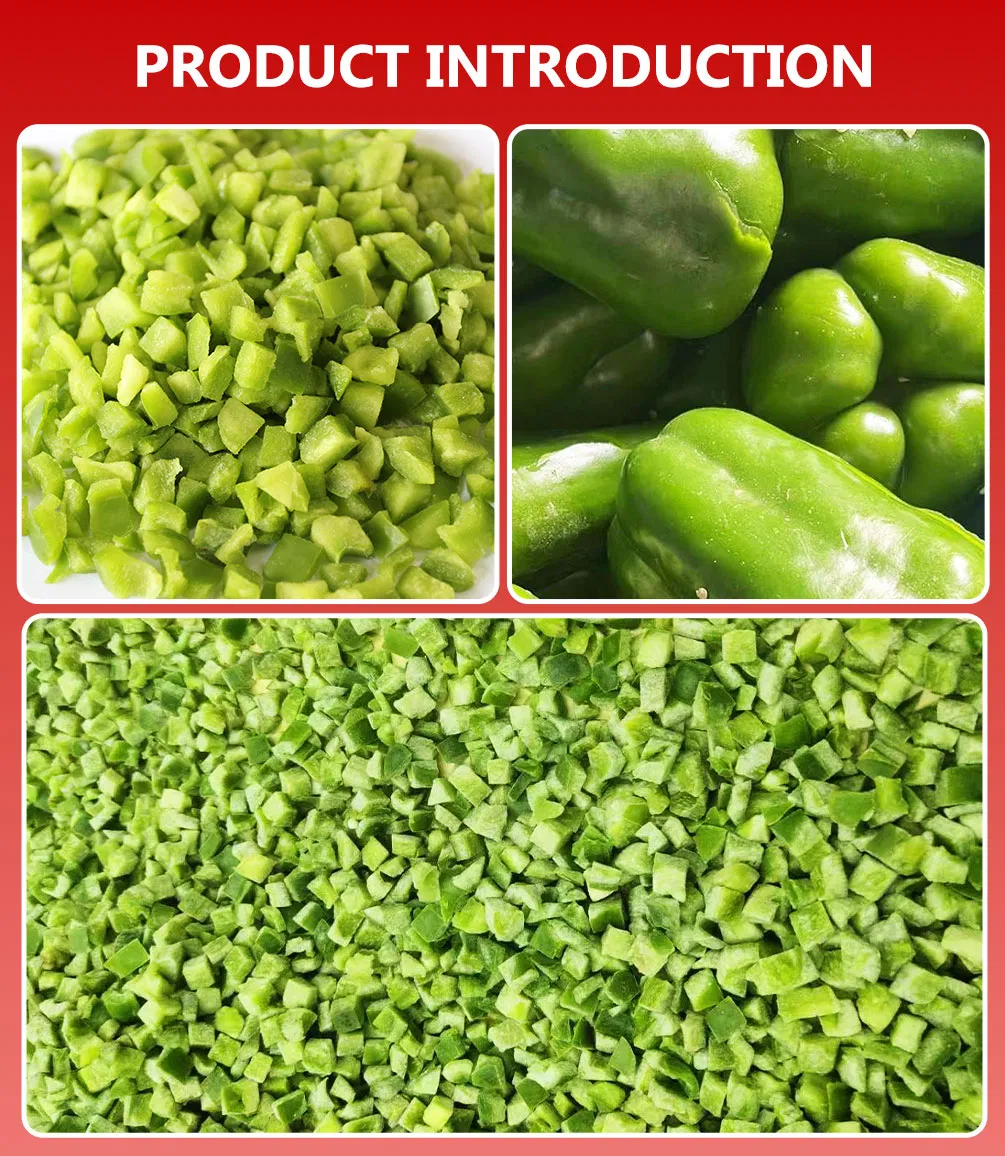 IQF Frozen Sweet Bell Pepper/Dices/Strips/Wholes Frozen Pepper