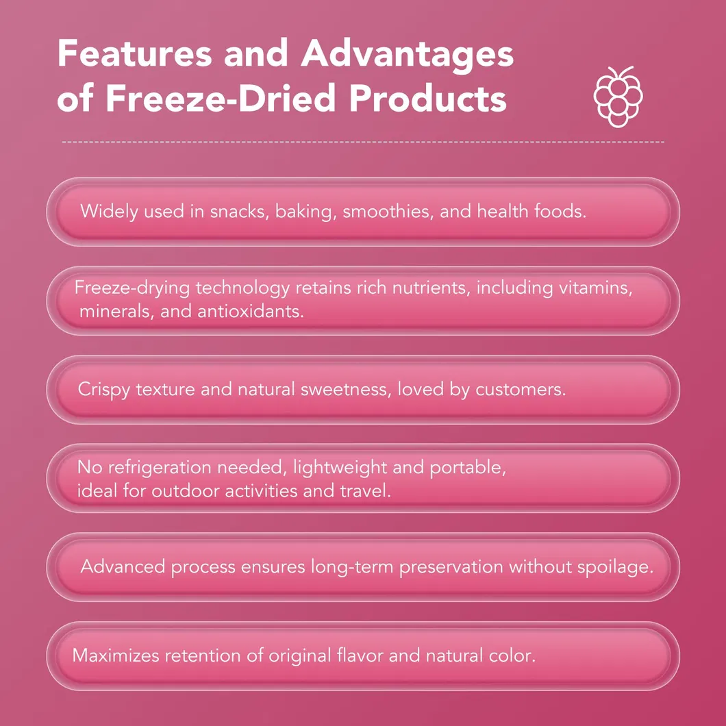 Hot Sale Fd Freeze Dried Raspberry Whole