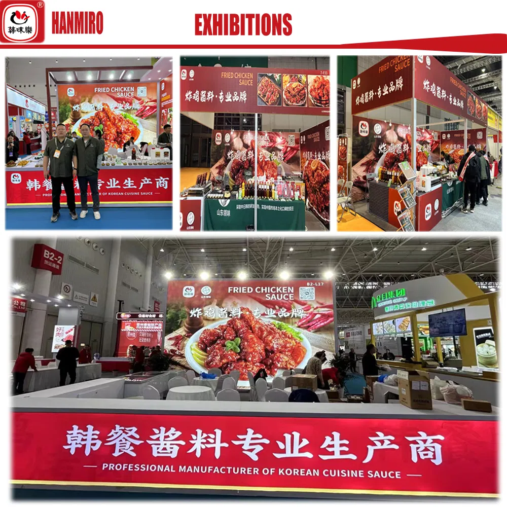 Retailer Healthy Material Authentic Taste Korean Style Amber Fried Chicken Sauce