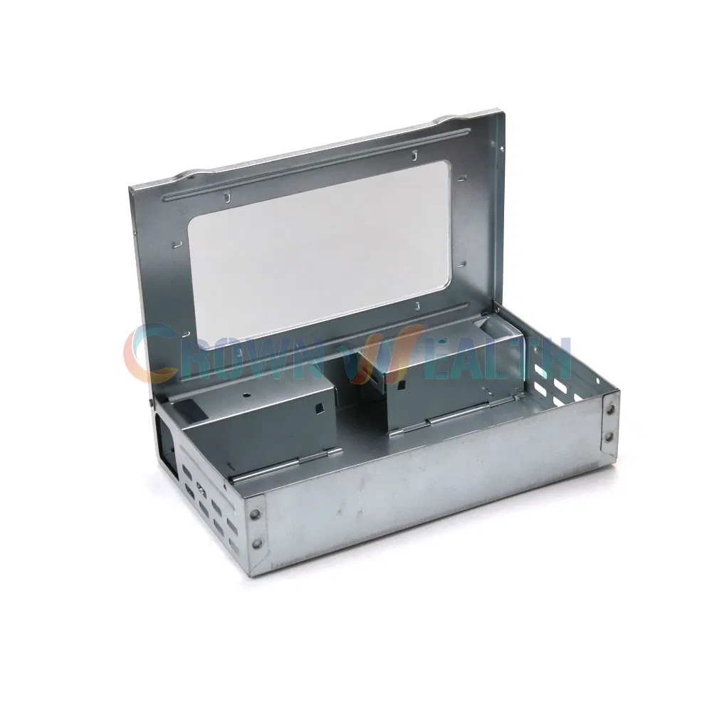 Metal Rat Bait Station Multi Catch Mouse Trap Box