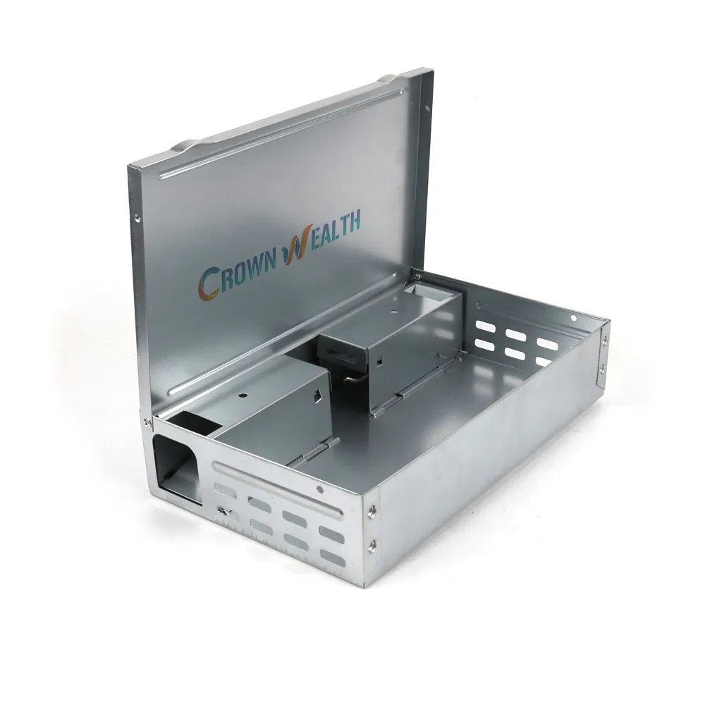 Metal Rat Bait Station Multi Catch Mouse Trap Box