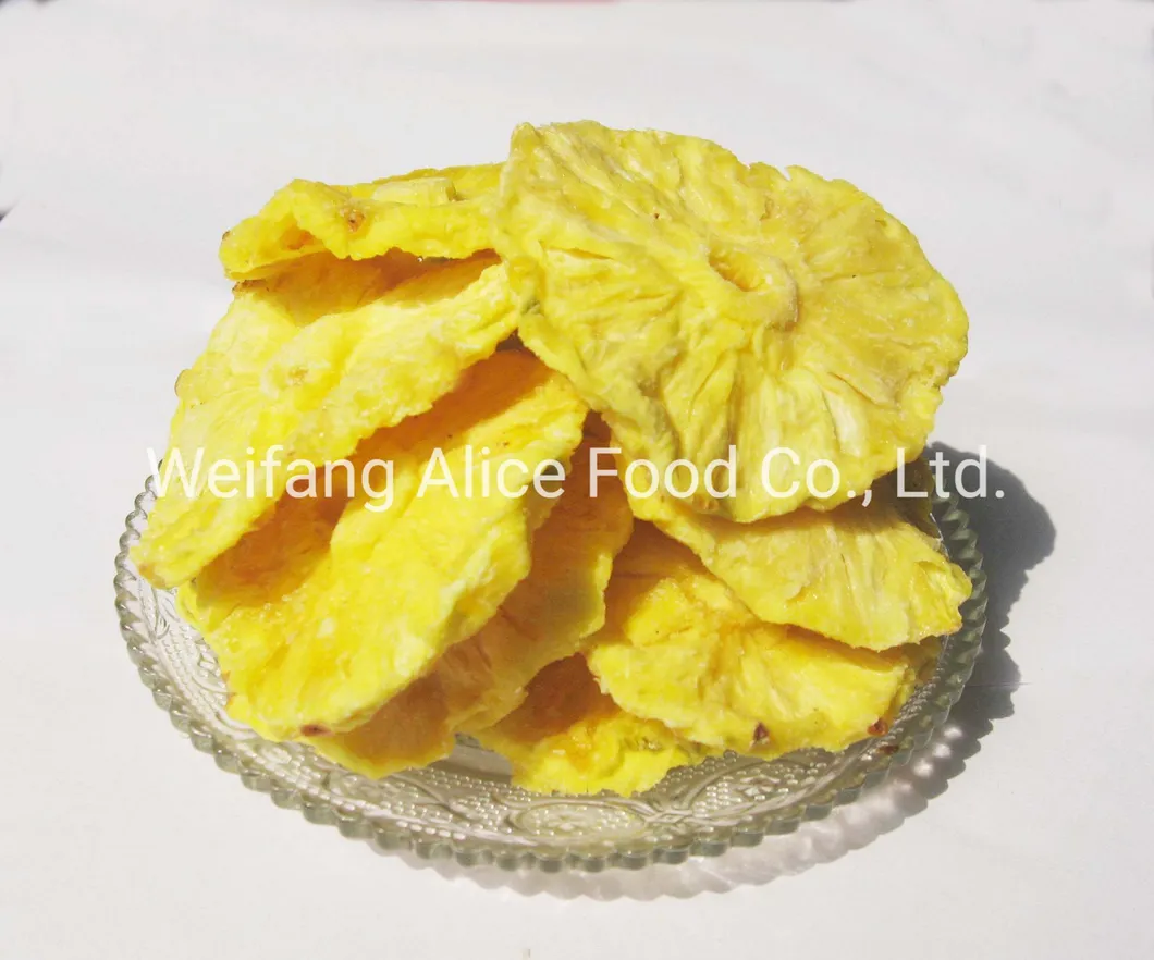 Wholesale High Quality with Low Sugar Natural Dried Pineapple Fruit