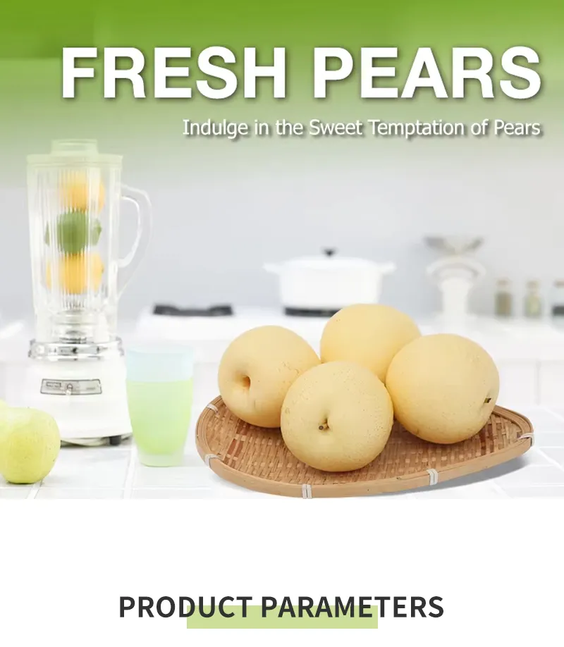 Suppliers Wholesale Sweet Juicy Crisp Fresh Pear for Sale