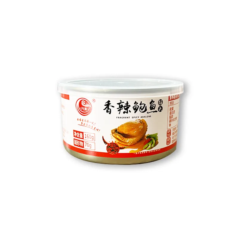 Instant Spicy Abalone Canned Seafood Source Factory Wholesale