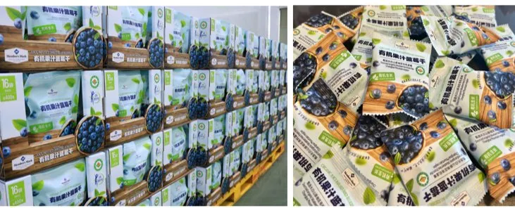 Chinese 100% Natural Dried Blueberries Fine-Cut