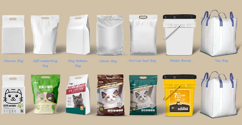 Customized Premium Bentonite Cat Litter Odour Lock Water Soluble Bentonite Clay