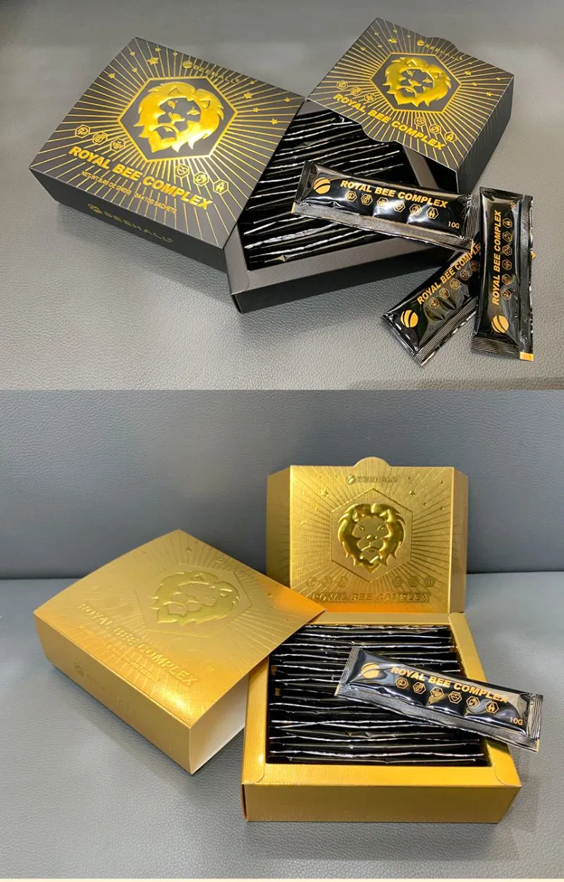 Beehall GMP HACCP Health Product Customized Bulk Royal Jelly Honey for Men Women