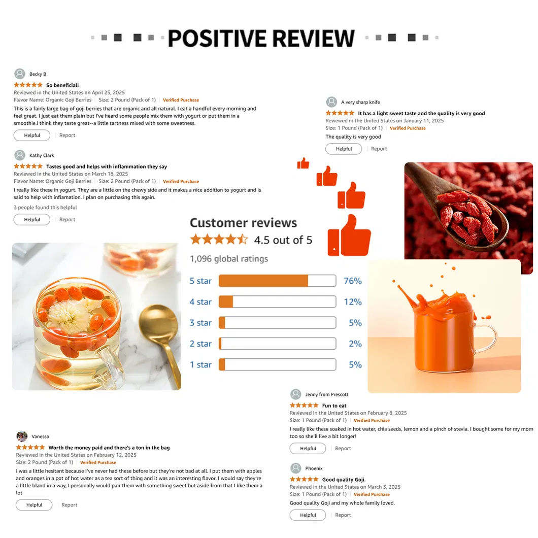 Healthy Dried Goji Berry Options for Everyday Wellness Needs